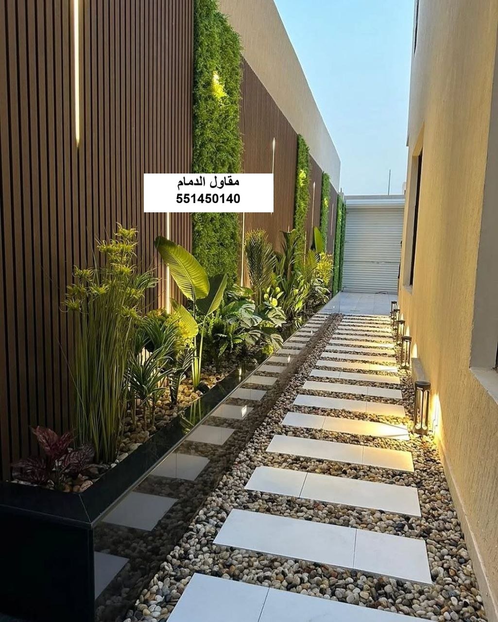 دليل ديكور حدائق ومداخل في الخبر: بساطة التنفيذ وجمال المظهر — مقاولات وترميم المنطقة الشرقية